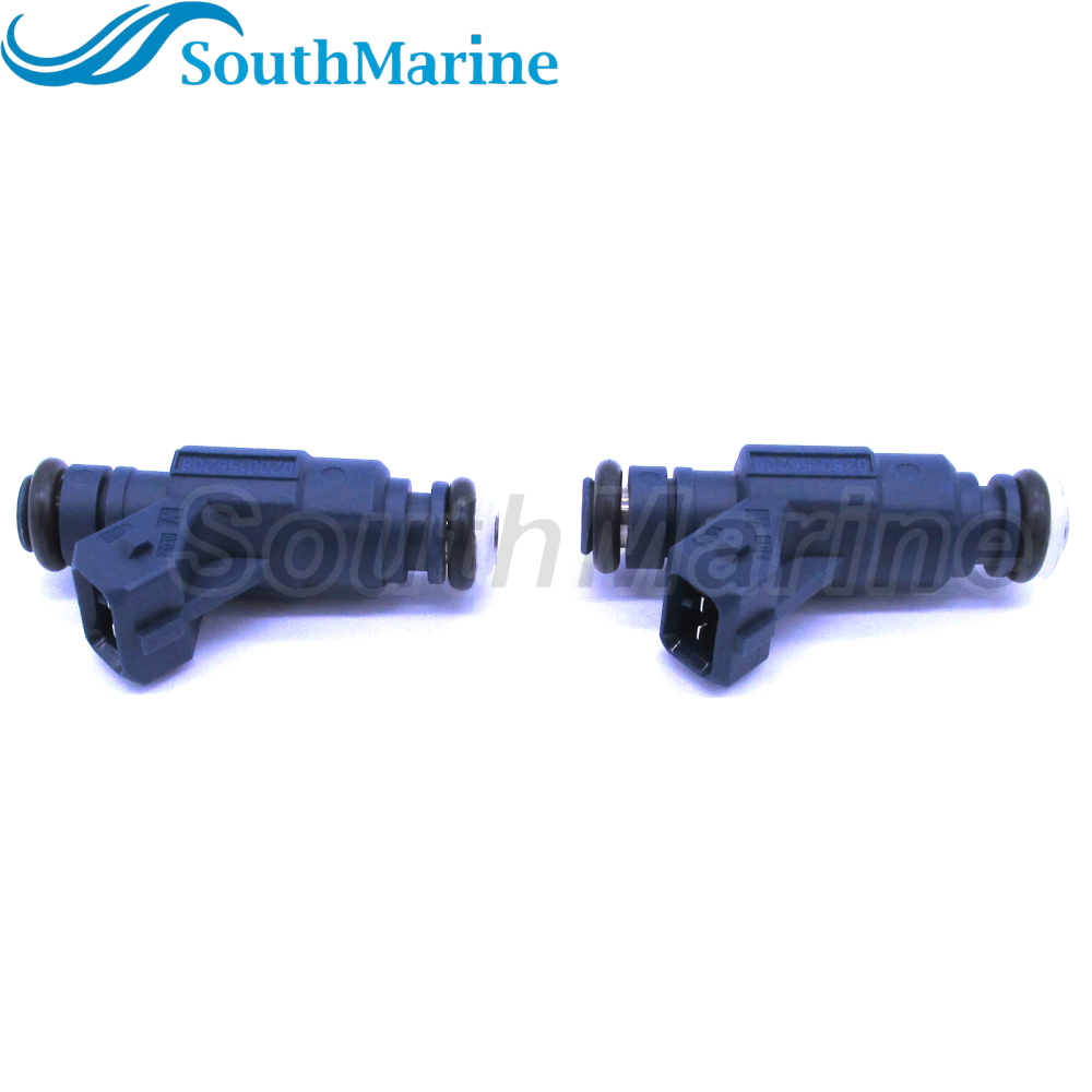 0280156208 1253558 1202863 1203077 Fuel Injector for Polaris RZR Sportsman Ranger EFI 700 800, 2 pcs