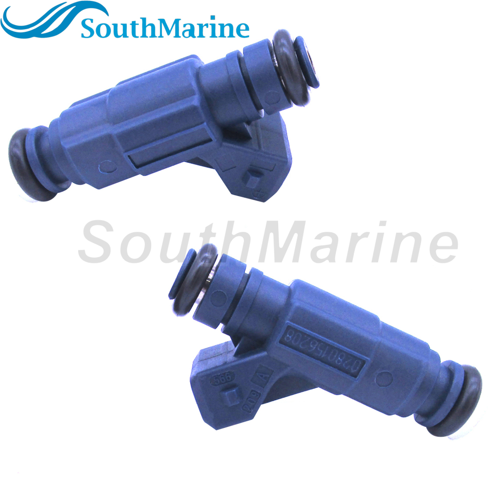 0280156208 1253558 1202863 1203077 Fuel Injector for Polaris RZR Sportsman Ranger EFI 700 800, 2 pcs