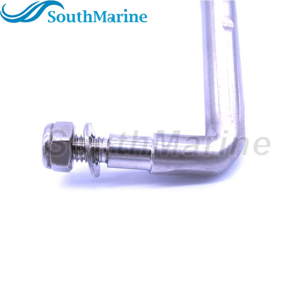 Boat Engine Stainless Steel Steering Link Rod 265-315mm / 10.43-12.4in