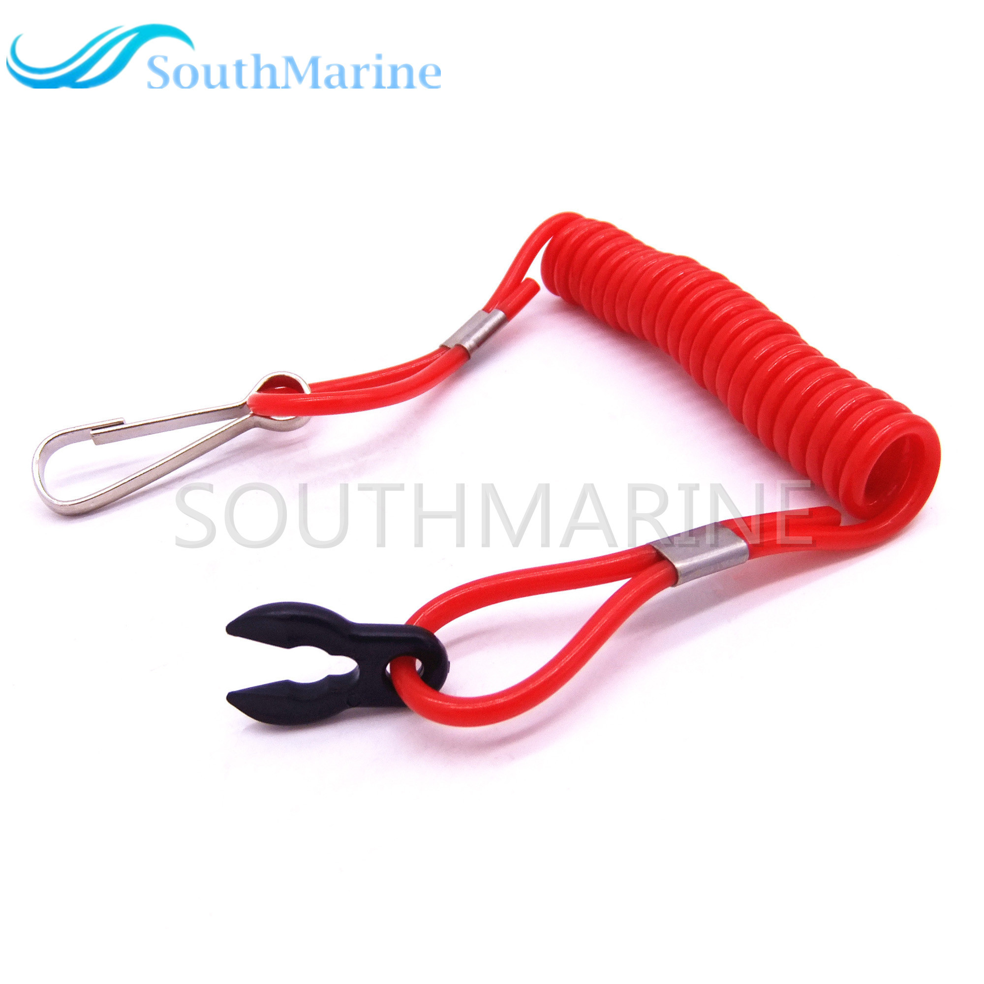 SouthMarine Safety Lanyard Cord 37823-92E01 37823-92E01 37823-92E00 990C0-20000 for Suzuki Remote Control Box Stop Switch