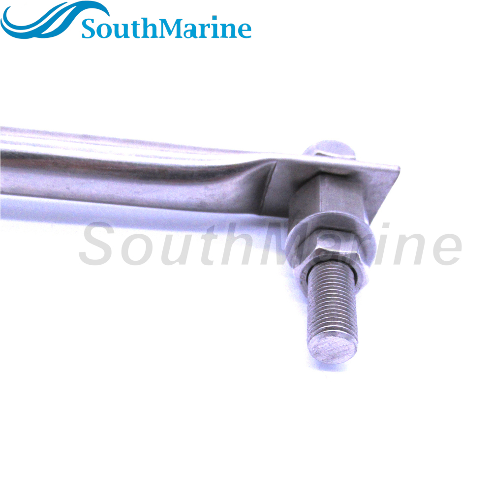 Boat Engine Stainless Steel Steering Link Rod 265-315mm / 10.43-12.4in