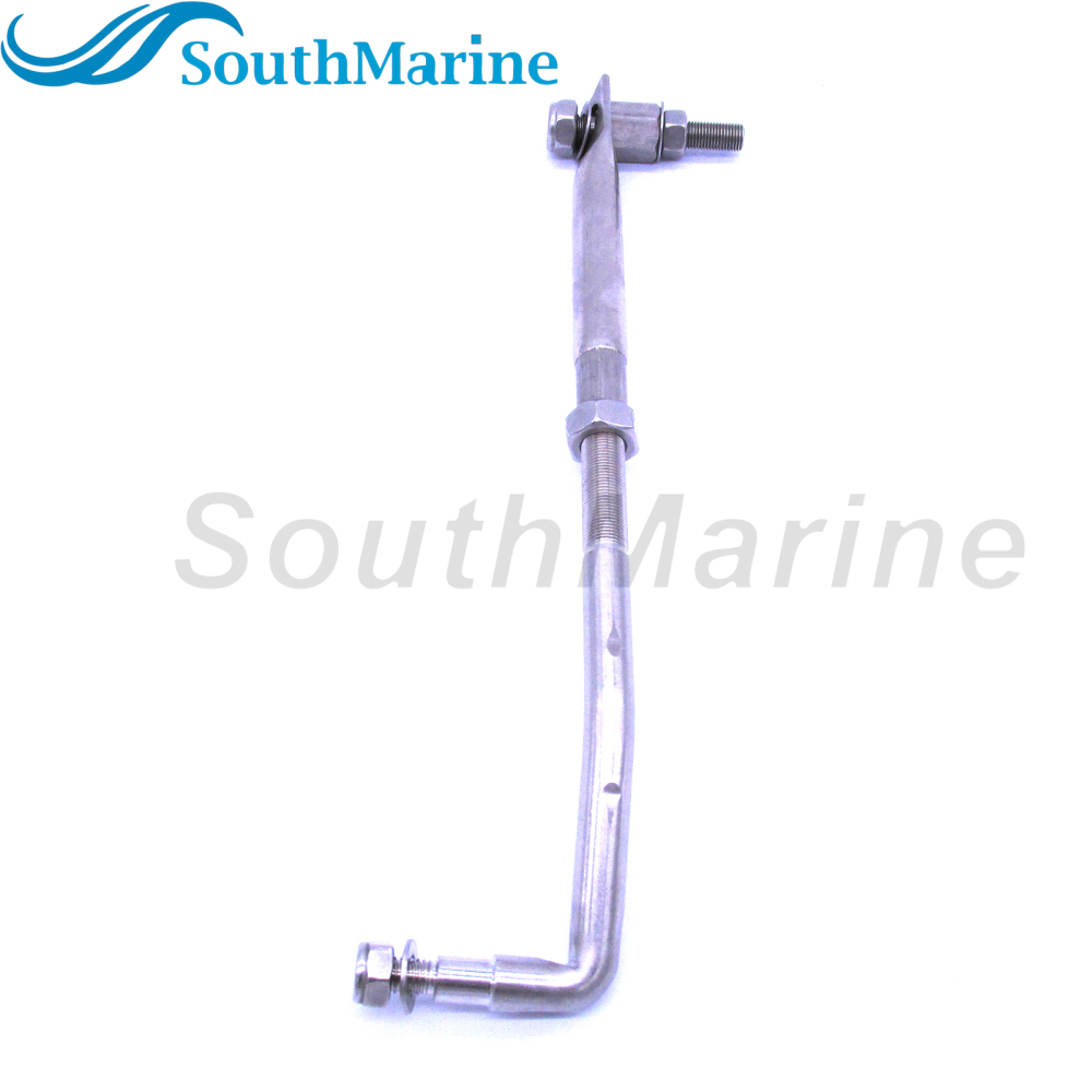 Boat Engine Stainless Steel Steering Link Rod 265-315mm / 10.43-12.4in