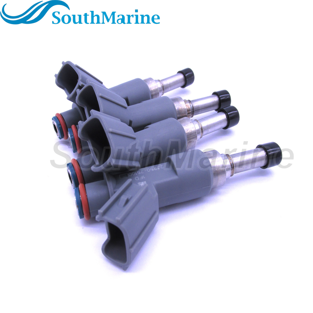 FJ783 23250-75100 23250-79155 Fuel Injector Nozzles for Toyota Tacoma 2005-2016, for Toyota 4Runner Hiace 2010 2.7L, 4 pcs