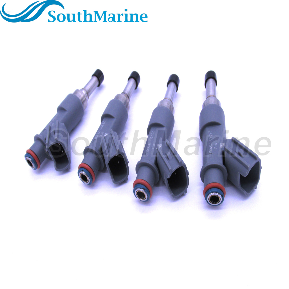 FJ783 23250-75100 23250-79155 Fuel Injector Nozzles for Toyota Tacoma 2005-2016, for Toyota 4Runner Hiace 2010 2.7L, 4 pcs