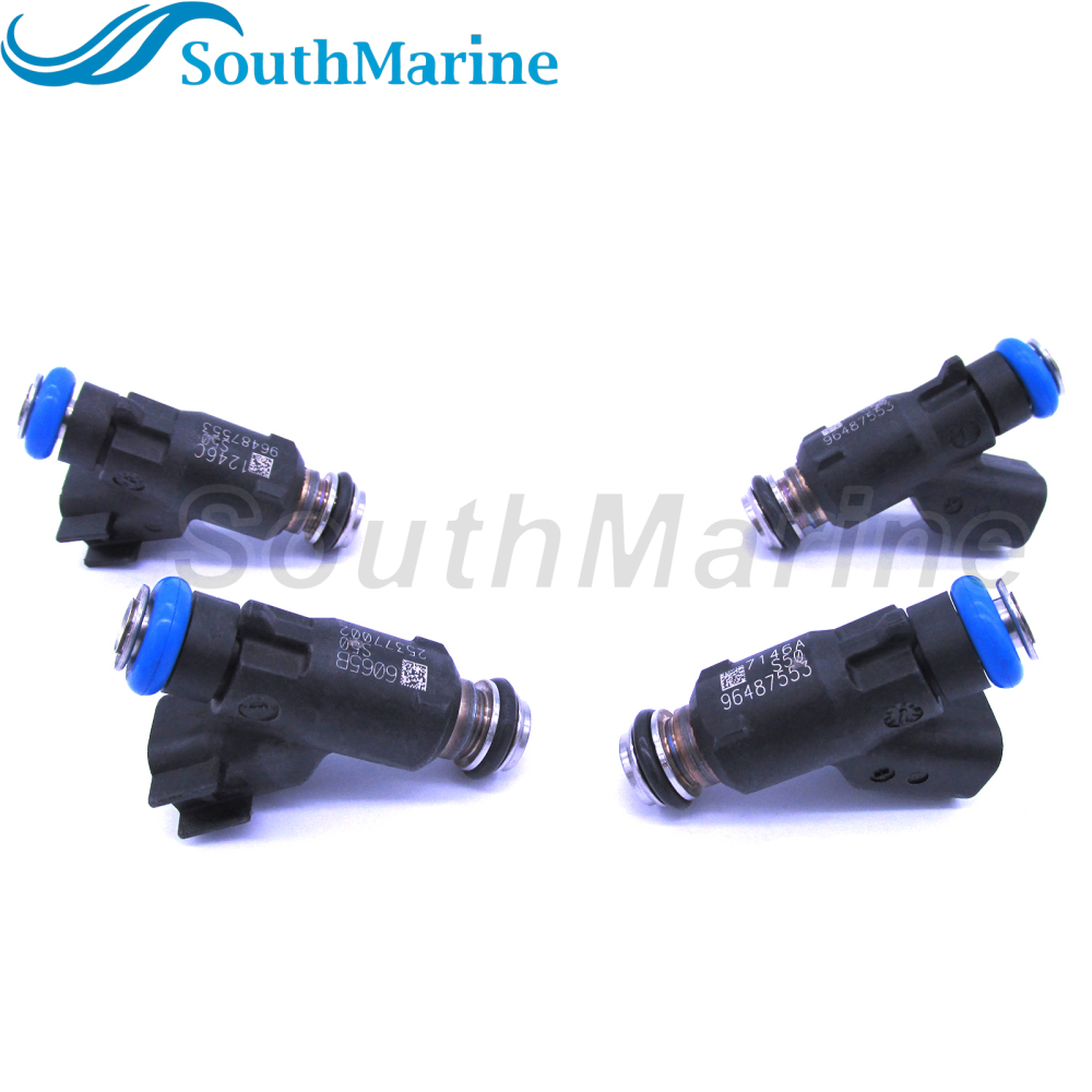 96487553 Fuel Injector for Chevy Chevrolet Aveo Aveo5 2006-2008 1.6L, 4 pcs
