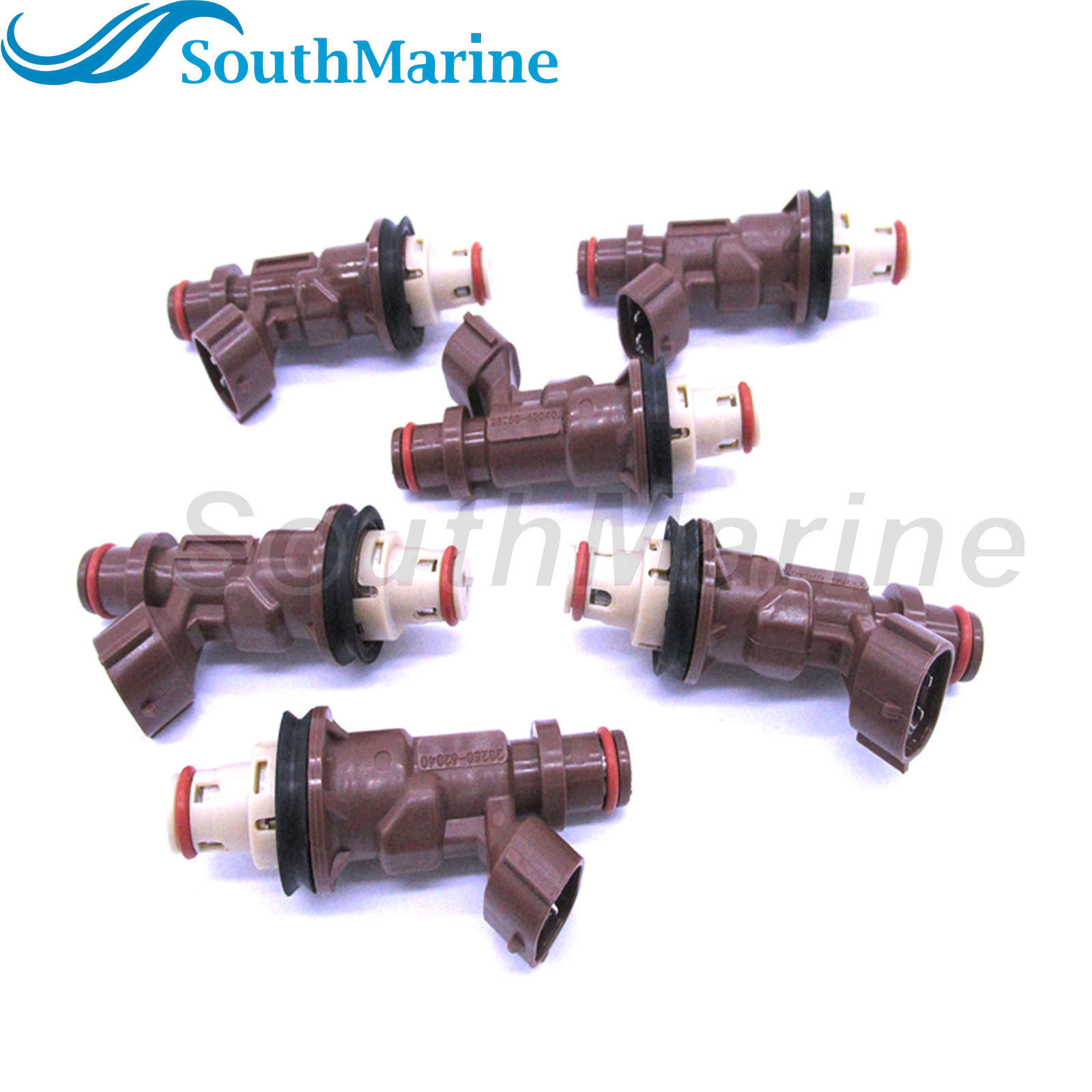 FJ585 217-2933 23250-62040 23209-62040 Fuel Injector Nozzle for Toyota 1998-2002 4Runner 1998-2004 Tacoma 2000-2004 Tundra 3.4L V6, 6 pcs