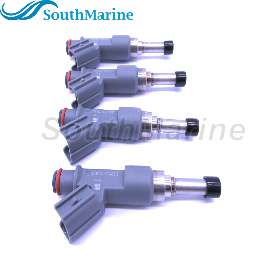 FJ783 23250-75100 23250-79155 Fuel Injector Nozzles for Toyota Tacoma 2005-2016, for Toyota 4Runner Hiace 2010 2.7L, 4 pcs