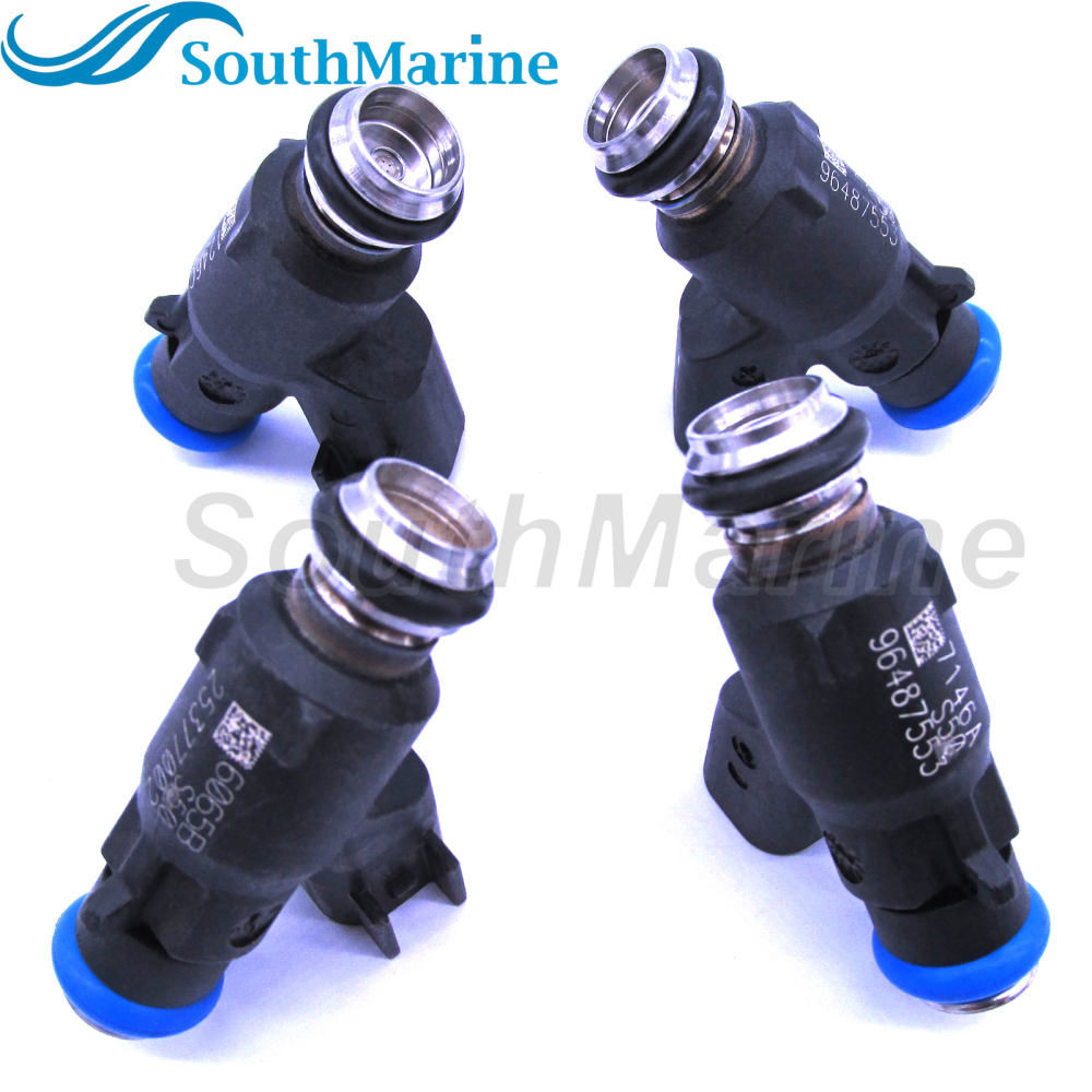 96487553 Fuel Injector for Chevy Chevrolet Aveo Aveo5 2006-2008 1.6L, 4 pcs