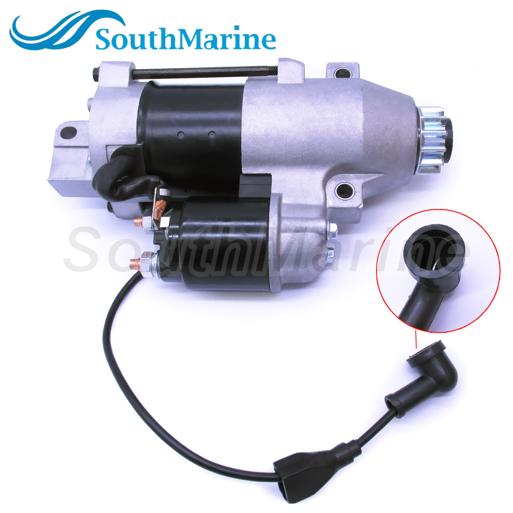 Boat Engine Starter Motor 68F-81800-00/01/02/03/04 68V-81800-00/01/02/03 6C5-81800-00 6CJ-81800-00/01 for Yamaha Marine LZ VZ Z 115HP-175HP S114836A /