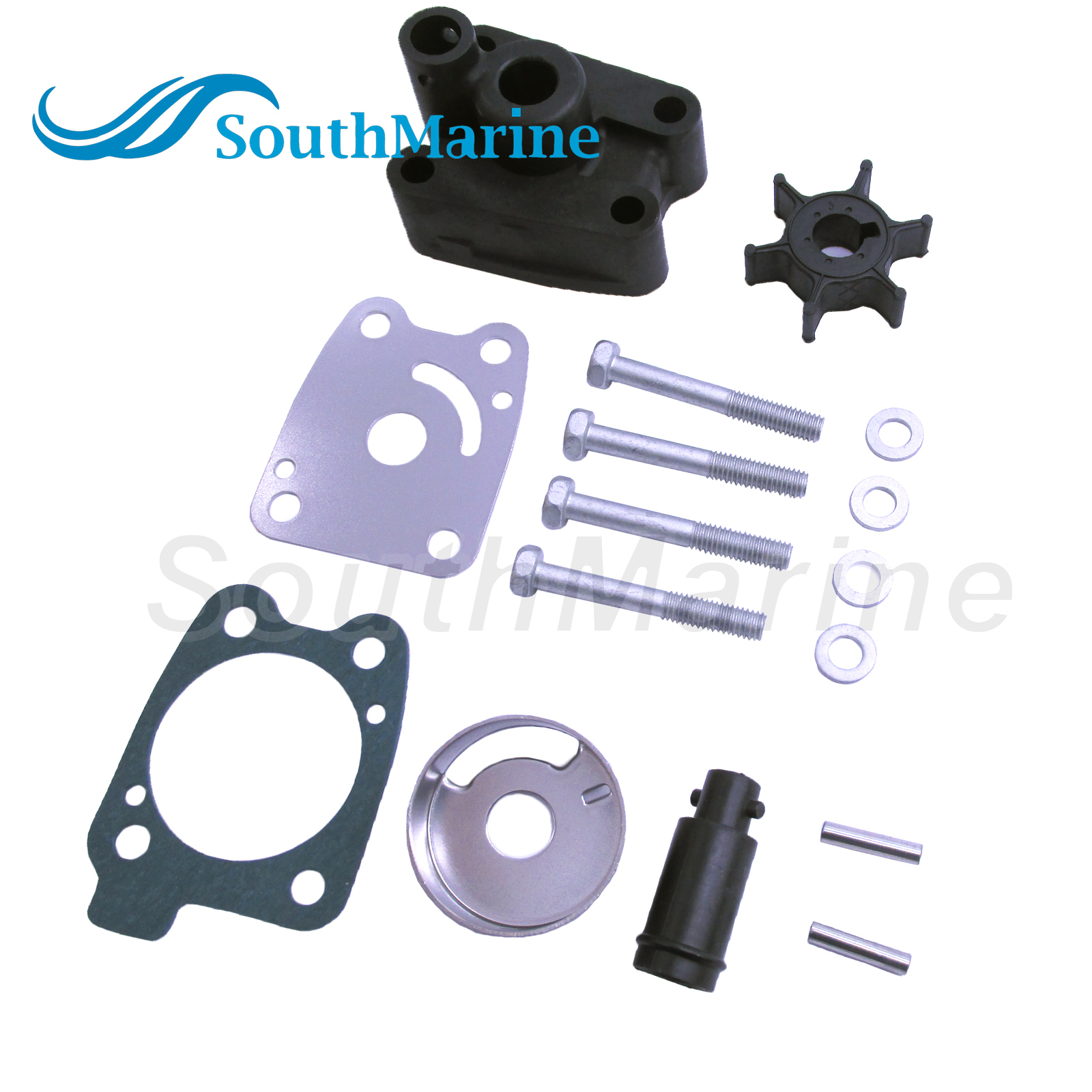Boat Motor 6BX-WG078-00 6EE-W0078-00/01 18-3473 Water Pump Repair Kit with Housing for Yamaha 4HP 5HP 6HP F4F4B F5A F6 F6C