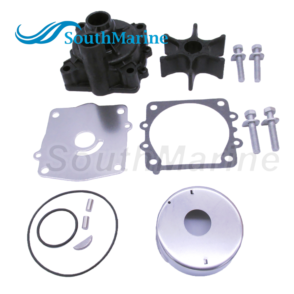 Boat Motor 6E5-W0078-A1 6E5-W0078-00/01 18-3372 18-3373 Water Pump Repair Kit with Housing for Yamaha 115HP 130HP C115 L130