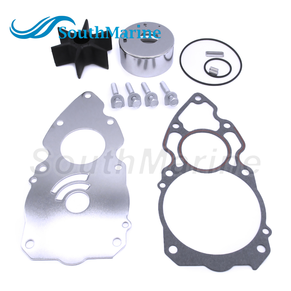 Boat Motor 6AW-W0078-00 18-3477 Water Pump Repair Kit for Yamaha 300HP 350HP F300 LF300 F350 LF350 V8 5.3L Outboard Engine