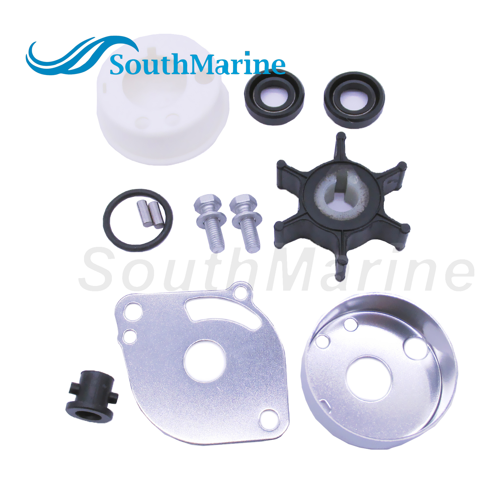 Outboard Engine 6A1-W0078/01 6GD-W0078-00 18-3462 Water Pump Repair Kit for Yamaha 2HP 2MSH 2S / 814453M 96339M for Mercury