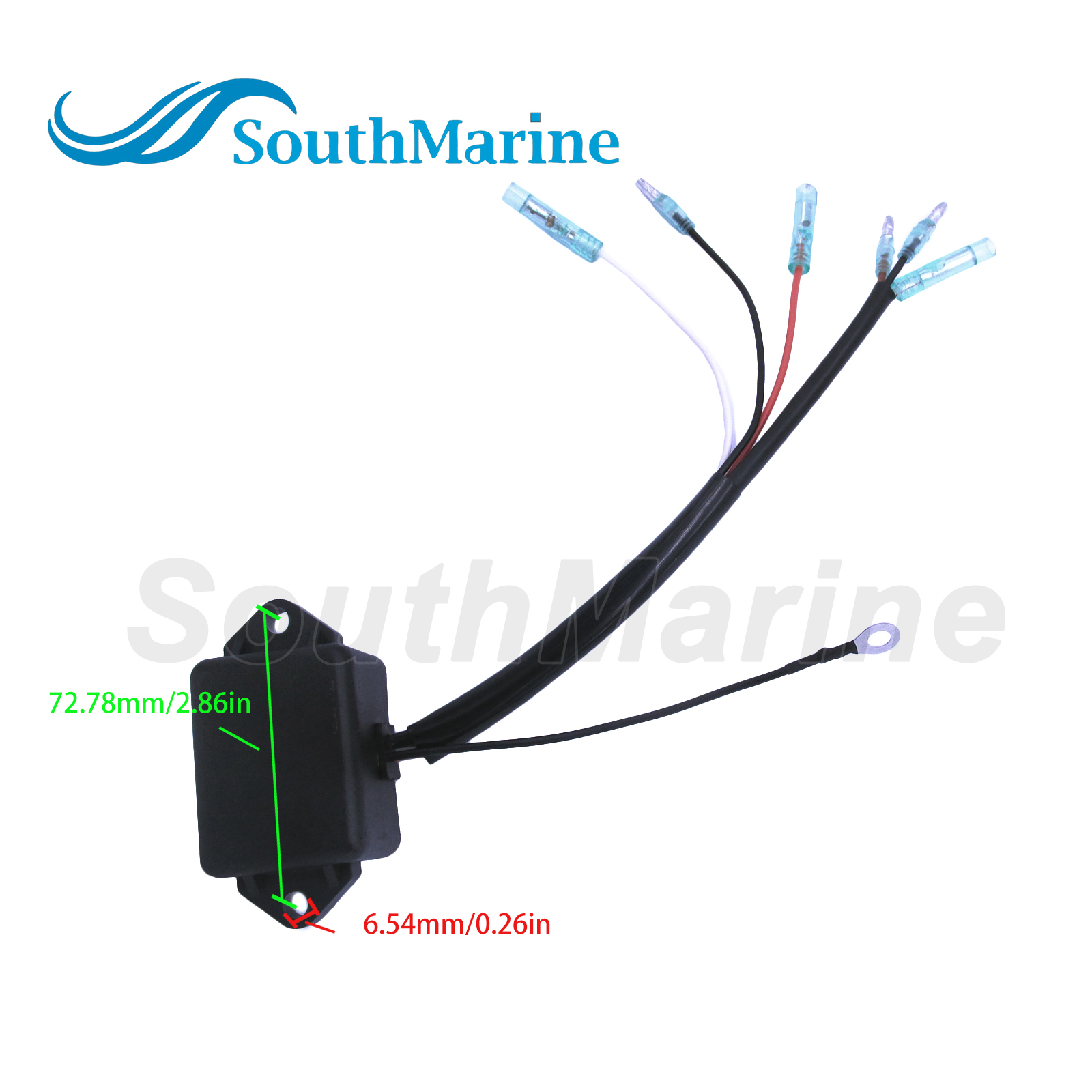 Boat Engine C.D.I CDI Unit 6F5-85540-21/22/23 117-6522 for Yamaha / 11739T for Mercury Mariner Quicksilver 30HP 40HP K40J