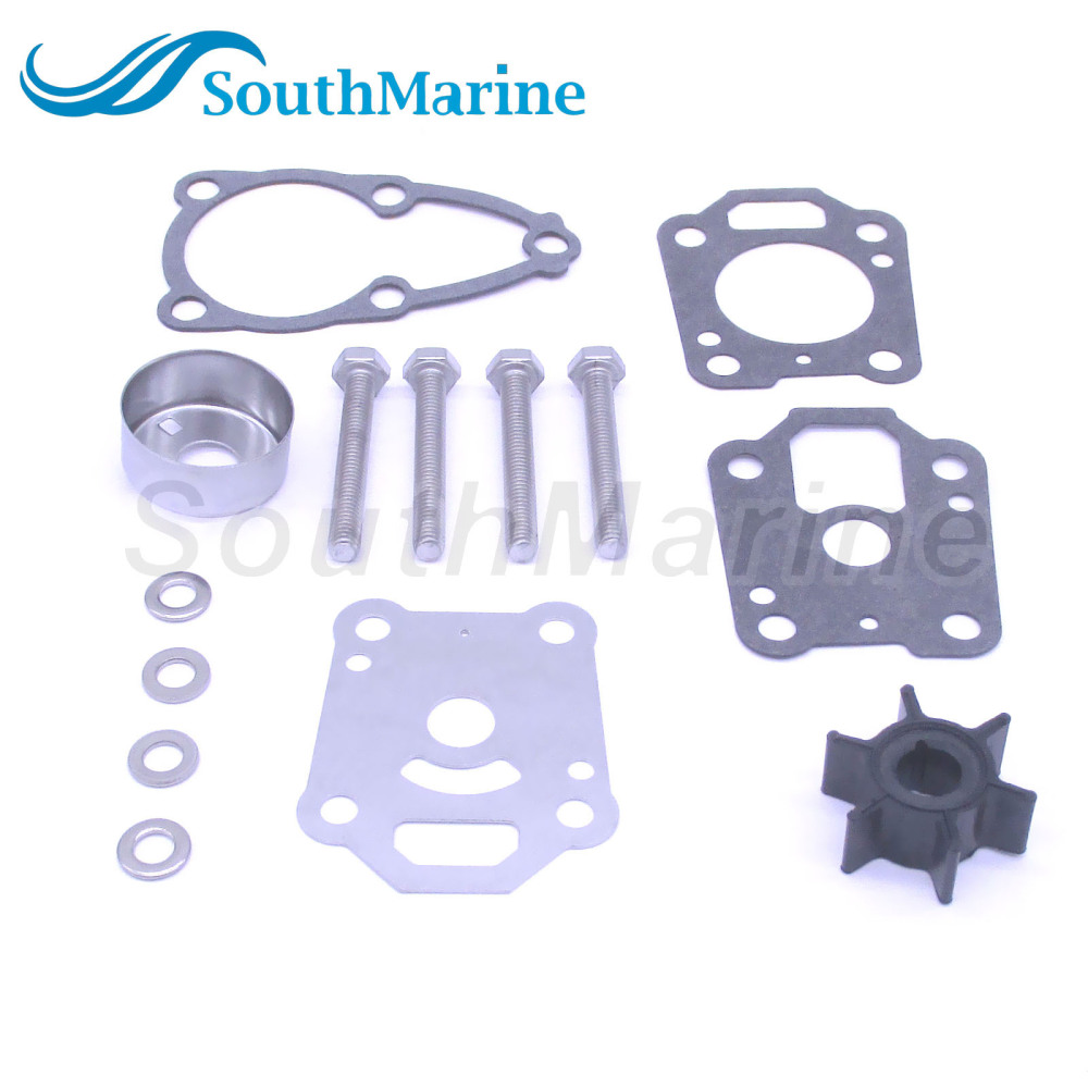 Boat Engine 369873220/1/2 369-87322-0/1/2 Water Pump Repair Kit for Nissan Tohatsu 4HP 5HP 6HP /16159A03 8M0155395 for Mercury