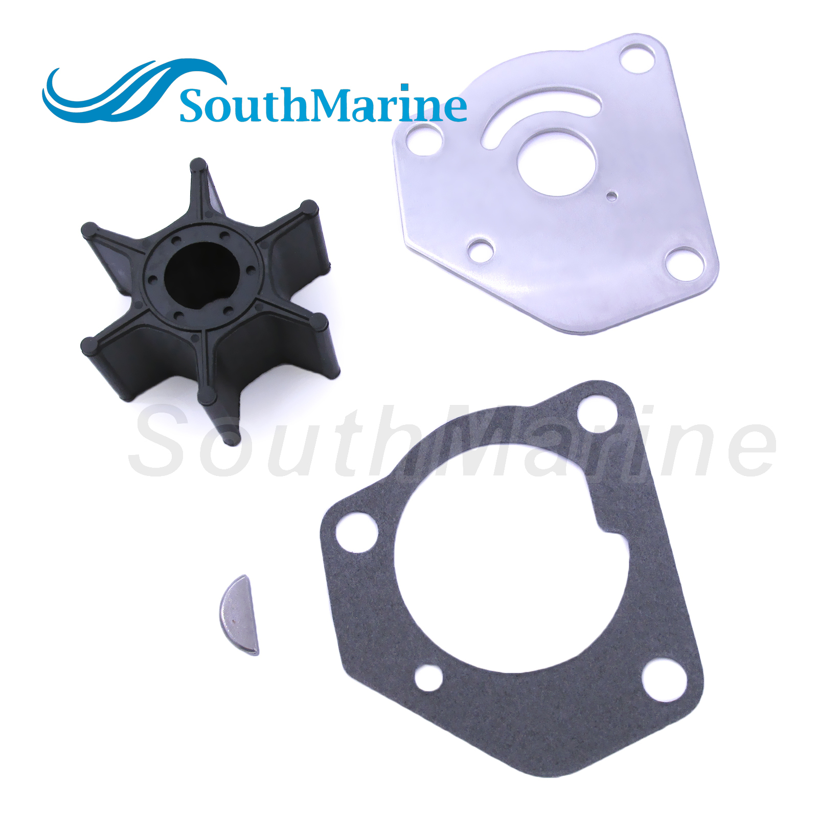 SouthMarine Boat Engine 17400-92D00 17400-92D01 Water Pump Repair Kit for Suzuki Outboard Motor DT8C DT9.9C 8HP 9.9HP, fit Sierra 18-3255