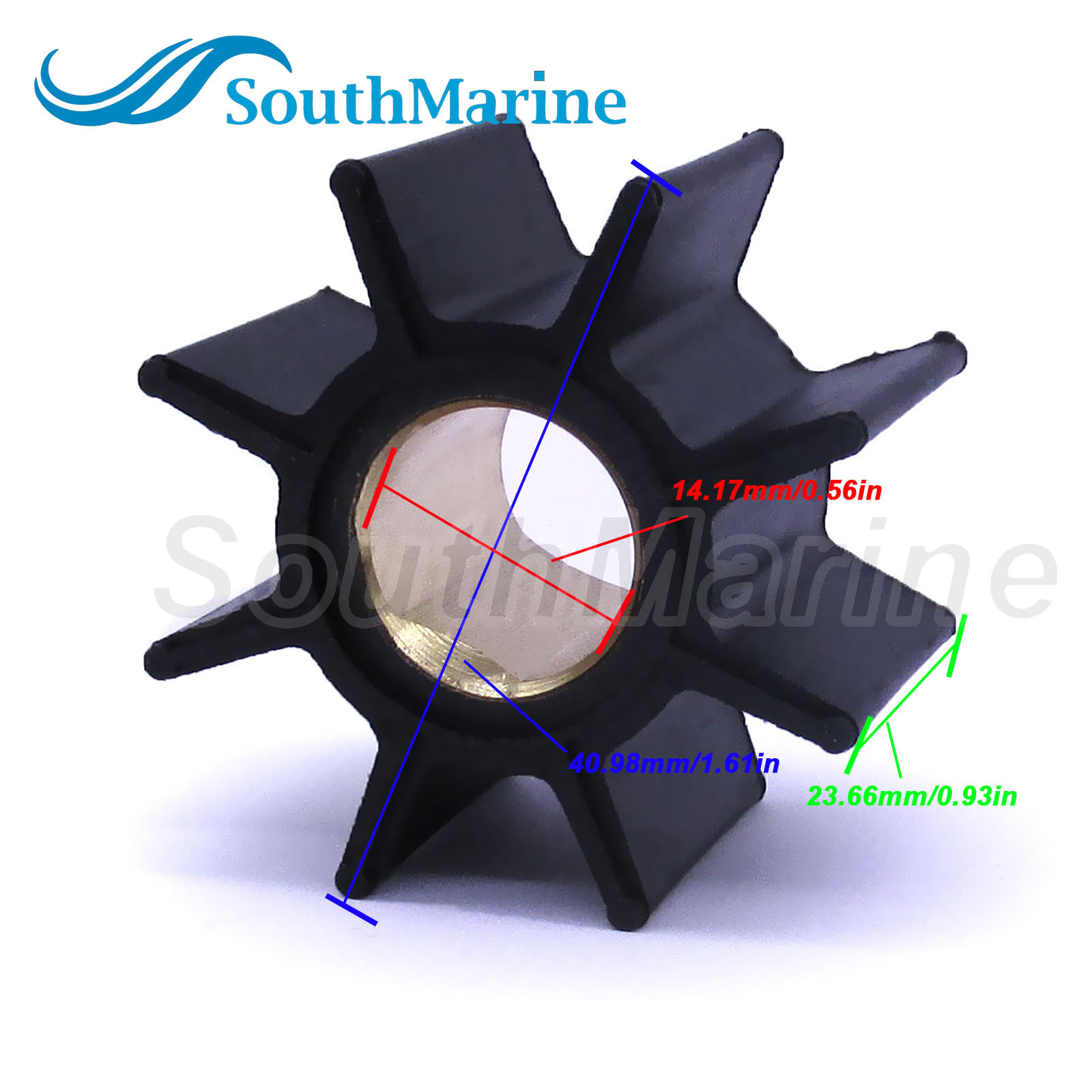 Boat Engine 06192-881-C00 06192881C00 18-3279 Water Pump Impeller Repair Kit for Honda 6HP 7.5HP 8HP BF6D BF6B BF75 BF8 BF8A