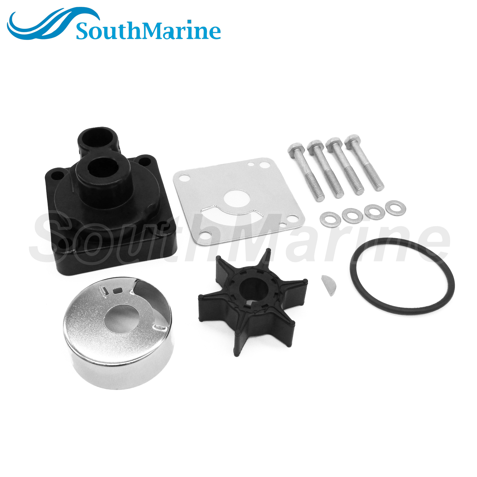 Boat Motor 6L2-W0078-00 18-3431 Water Pump Repair Kit with Housing 6L2-44311-00 6L2-44311-01 18-3486 for Yamaha 20HP 25HP