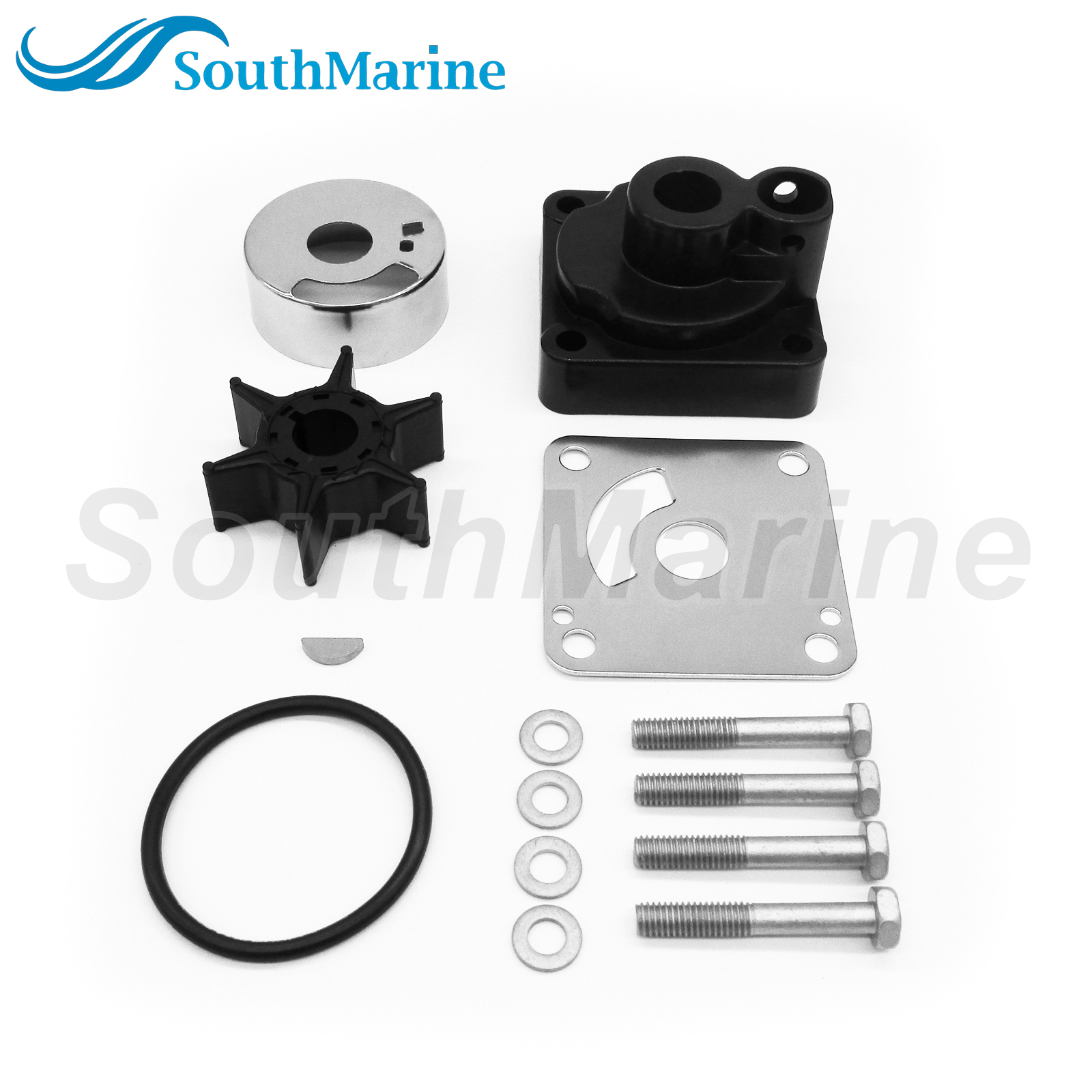 Boat Motor 6L2-W0078-00 18-3431 Water Pump Repair Kit with Housing 6L2-44311-00 6L2-44311-01 18-3486 for Yamaha 20HP 25HP