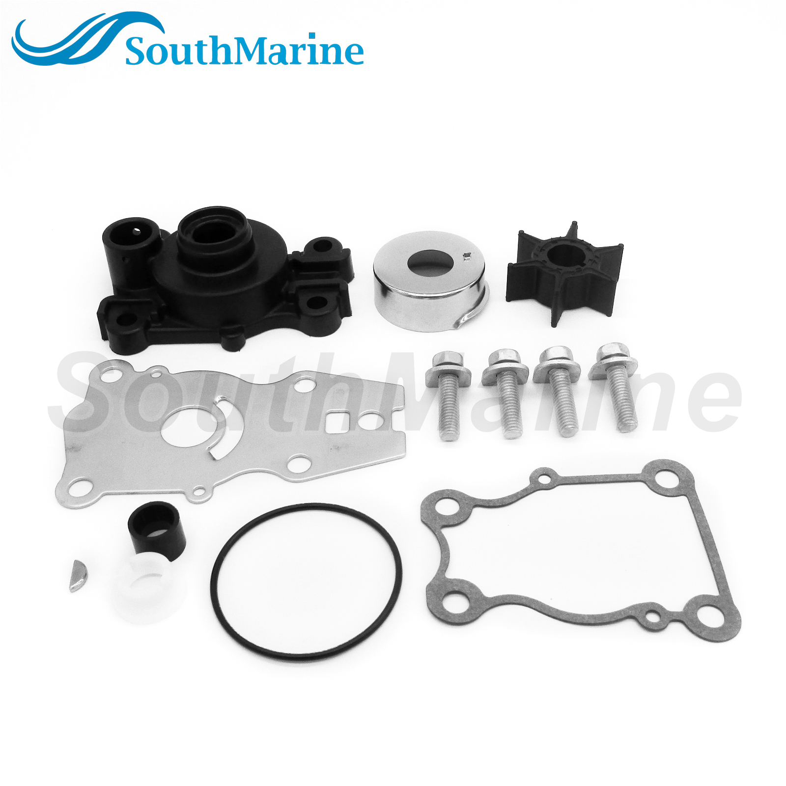 Boat Motor 66T-W0078-00/01 18-3440 18-3413 Water Pump Repair Kit with Housing 66T-44311-00 for Yamaha 25HP 30HP 40HP T25 F30 F40