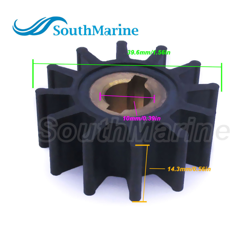 Water Pump Impeller 3555413-8 3551603 for Volvo Penta MB2/50S / 500380 for CEF
