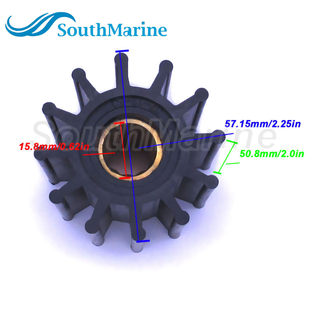 Water Pump Impeller 22120-0001-B 22120-0001-P 18777-0001 for Jabsco /5022 for Anconr /124223-42092 119773-42600 for Yanmar