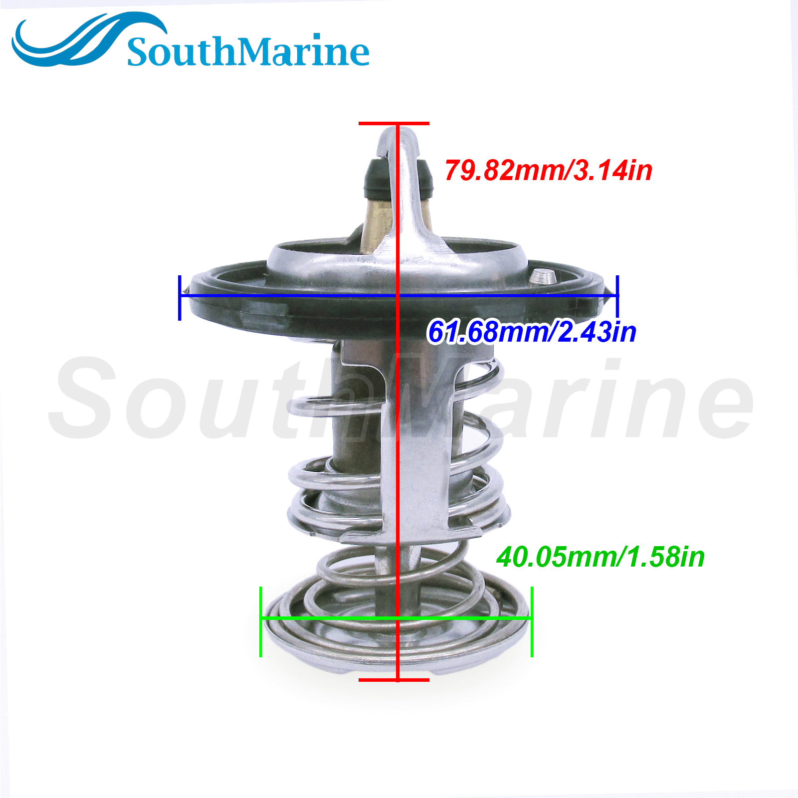 89018168 131-160 131160 Engine Coolant Thermostat for Chevy Avalanche Silverado Tahoe Trailblazer for GMC Canyon Envoy Savana