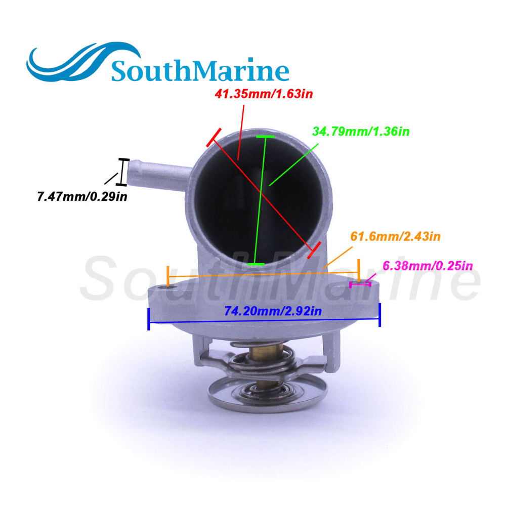 1112000915 00A121113 1112000415 Engine Coolant Thermostat with Seal for Mercedes-Benz W202 R170 C220 C230 SLK230 2.2L 2.3L