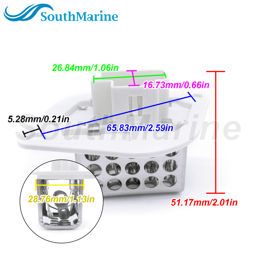 4864957 RU353 2403-258461 RU1046 3A1101 CR158 A/C Heater Blower Motor Resistor for Jeep Cherokee TJ/ for Wrangler