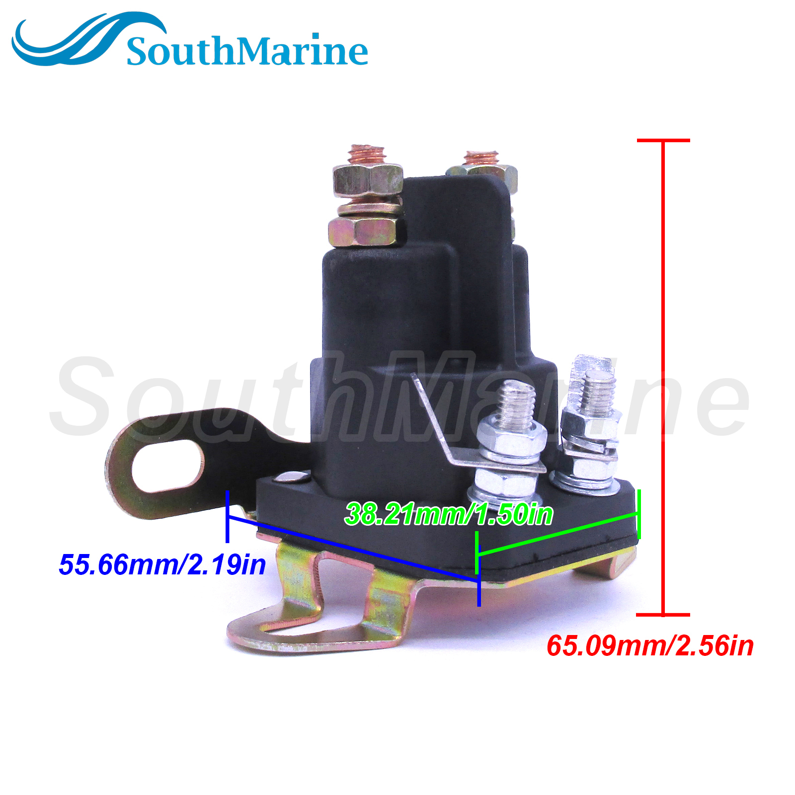 Universal Starter Solenoid Relay 435-435 5410D CG18736100HO AM130365 725-04439A for MTD for Cub Cadet Exmark for John Deere 12V