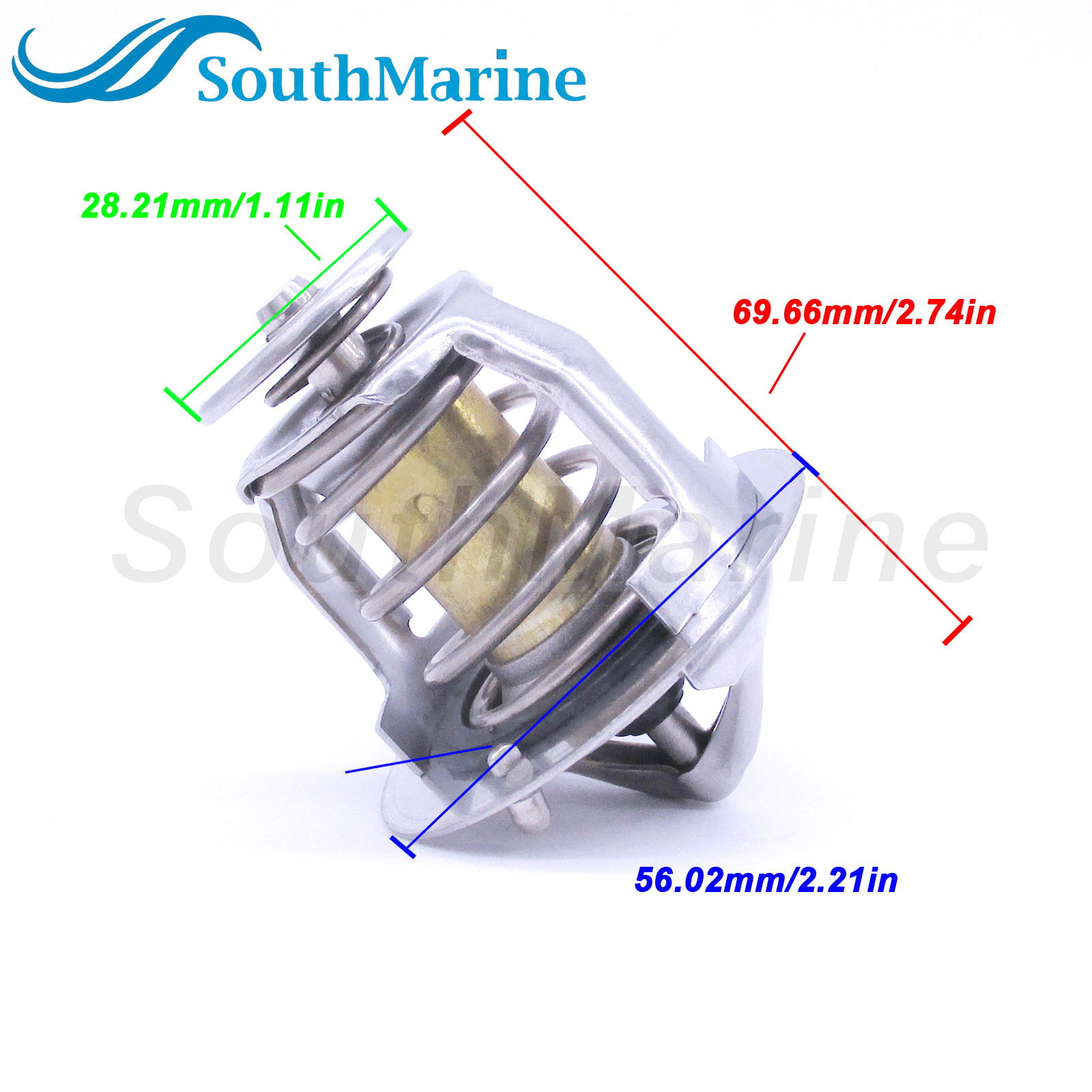 90916-03125 1222000115 9091603075 MD158570 Coolant Thermostat w/Gasket for Toyota Camry Tacoma Tundra Celica / for Lexus