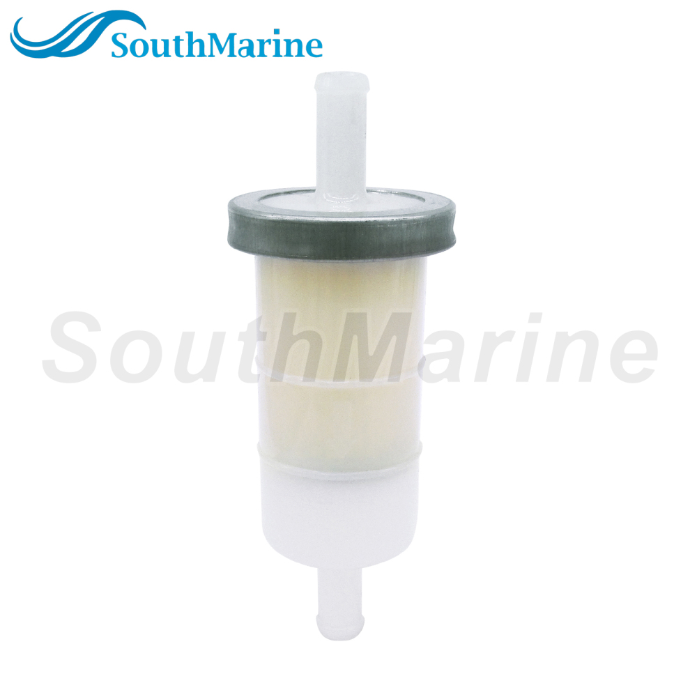 SouthMarine Boat Engine 65W-24251-10 Fuel Filter Assembly for Yamaha Outboard Motor 30HP 40HP, fits Sierra 18-7830, 5/16 inch(8mm), fits 9-37959 Mallo