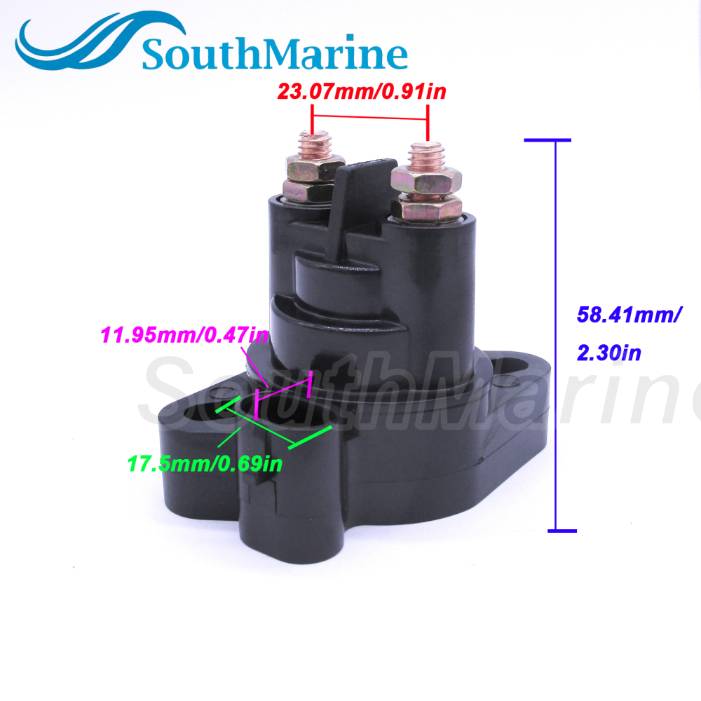 0445-058 0445-036 0445-123 Starter Solenoid Relay Switch for Arctic Cat 1000 400-700 ATV / 8JP-H1940-00 for Yamaha Snowmobile