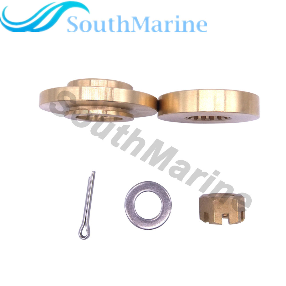 Boat Motor 688-45987-00/01/02 688-45997-01 90171-16011 Propeller Spacer kits Thrust Washer Nut for Yamaha 60HP 70HP 80HP