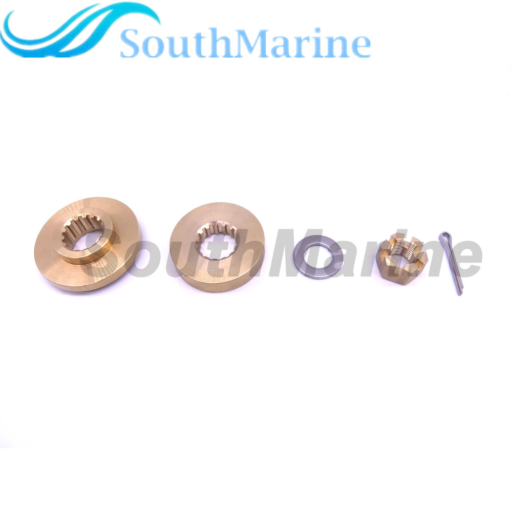 Boat Motor 688-45987-00/01/02 688-45997-01 90171-16011 Propeller Spacer kits Thrust Washer Nut for Yamaha 60HP 70HP 80HP