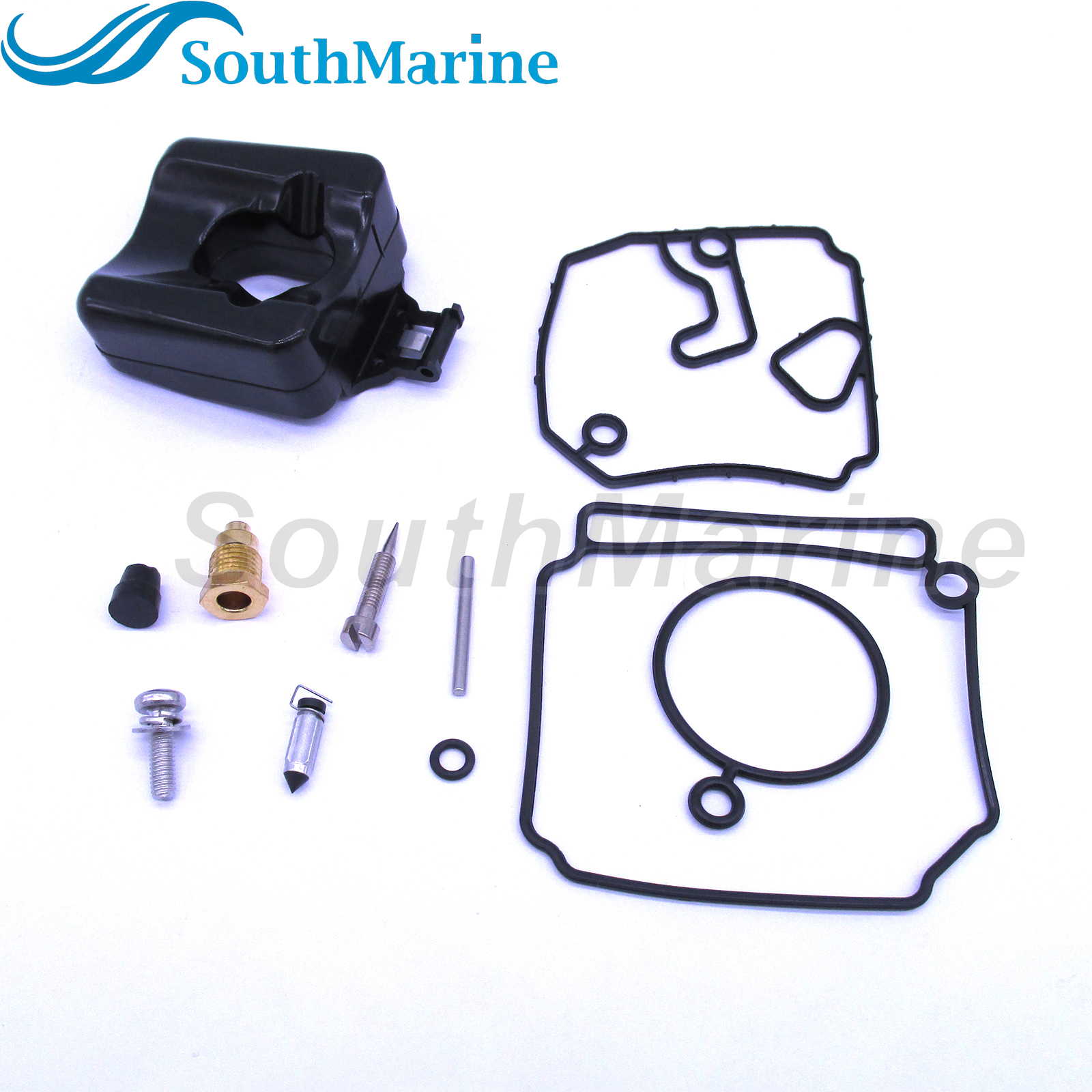 Outboard Motor 6H4-W0093-02 6H4-W0093-03/04 18-7768 Carburetor Repair Kit for Yamaha / 8M6010313 for Mercury Marine 40HP 50HP