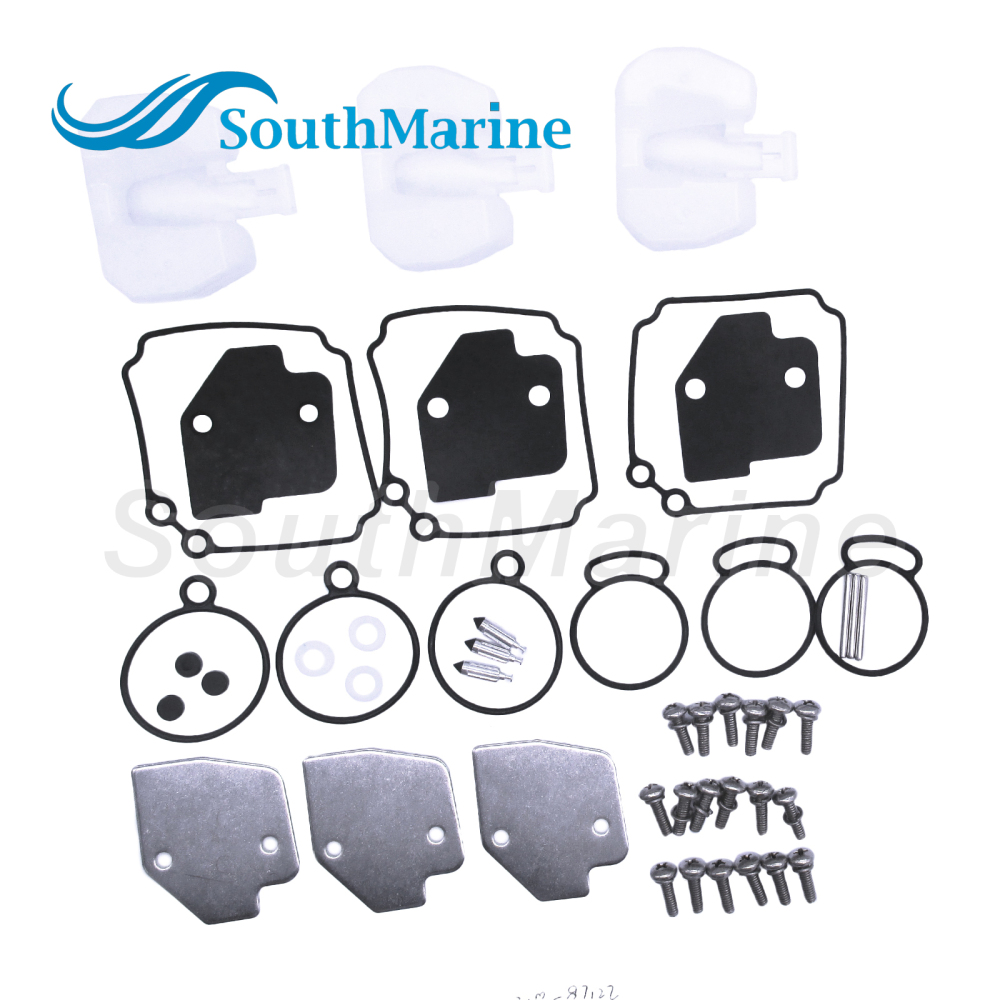 Boat Engine 3C8-87122-2 3C8-87122-1/0 3C8871222M 3C8871221M Carburetor Rebuild Kit for Tohatsu Nissan 40HP 50HP M40D M50D