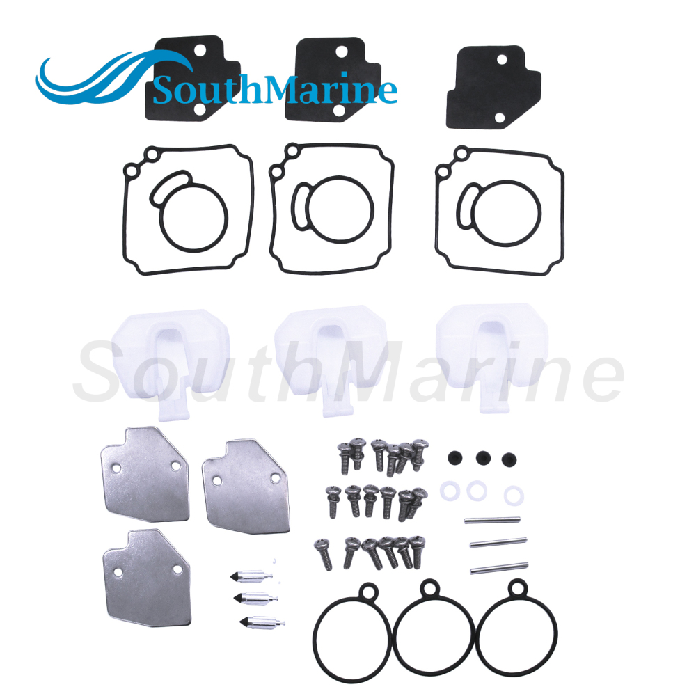 Boat Engine 3C8-87122-2 3C8-87122-1/0 3C8871222M 3C8871221M Carburetor Rebuild Kit for Tohatsu Nissan 40HP 50HP M40D M50D