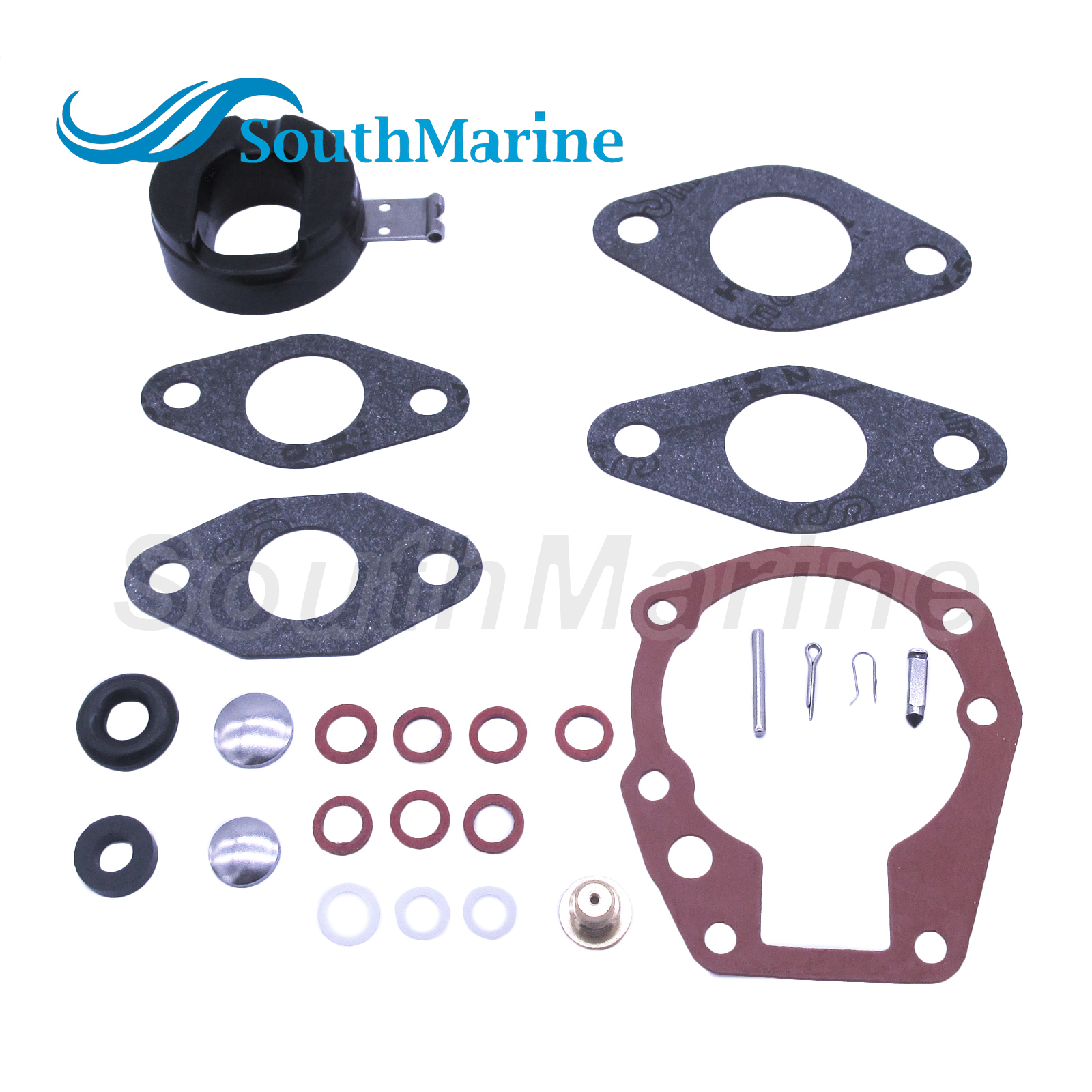 Boat Engine 382045 382046 382047 382049 439071 0439071 Carburetor Rebuild Repair Kit for Evinrude Johnson OMC BRP 1.5HP-20HP