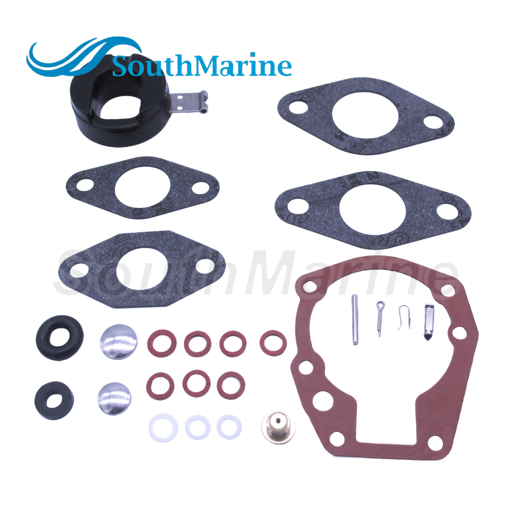 Boat Engine 382045 382046 382047 382049 439071 0439071 Carburetor Rebuild Repair Kit for Evinrude Johnson OMC BRP 1.5HP-20HP