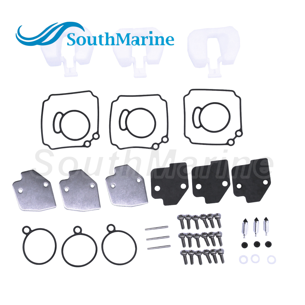 Boat Engine 3C8-87122-2 3C8-87122-1/0 3C8871222M 3C8871221M Carburetor Rebuild Kit for Tohatsu Nissan 40HP 50HP M40D M50D