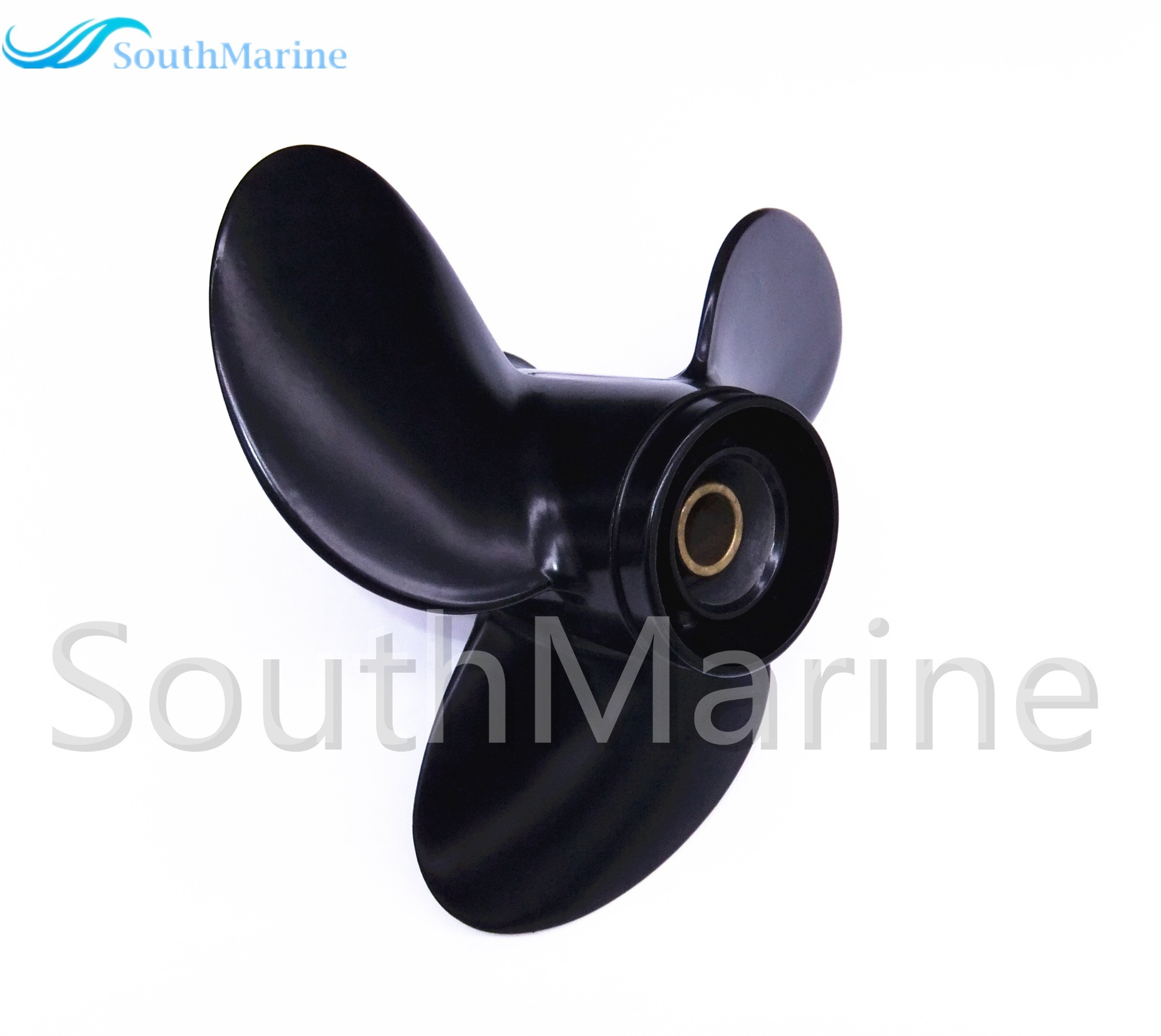 48-897750A11 9.25x9 P Outboard Engine Aluminum Alloy Propeller for Mercury 9.9-20HP Boat Motor 9 1/4x9