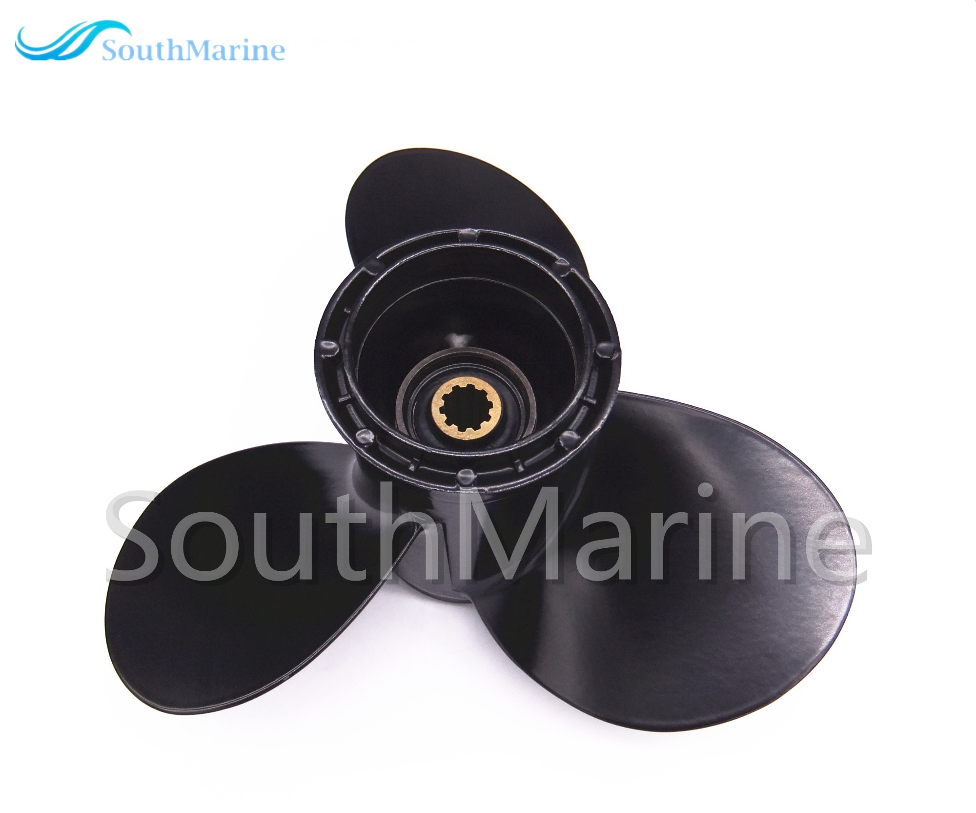 Boat Engine Aluminum Alloy Propeller 9 1/4x8 for Suzuki 9.9HP 15HP Outboard Motor 58100-91D00-019