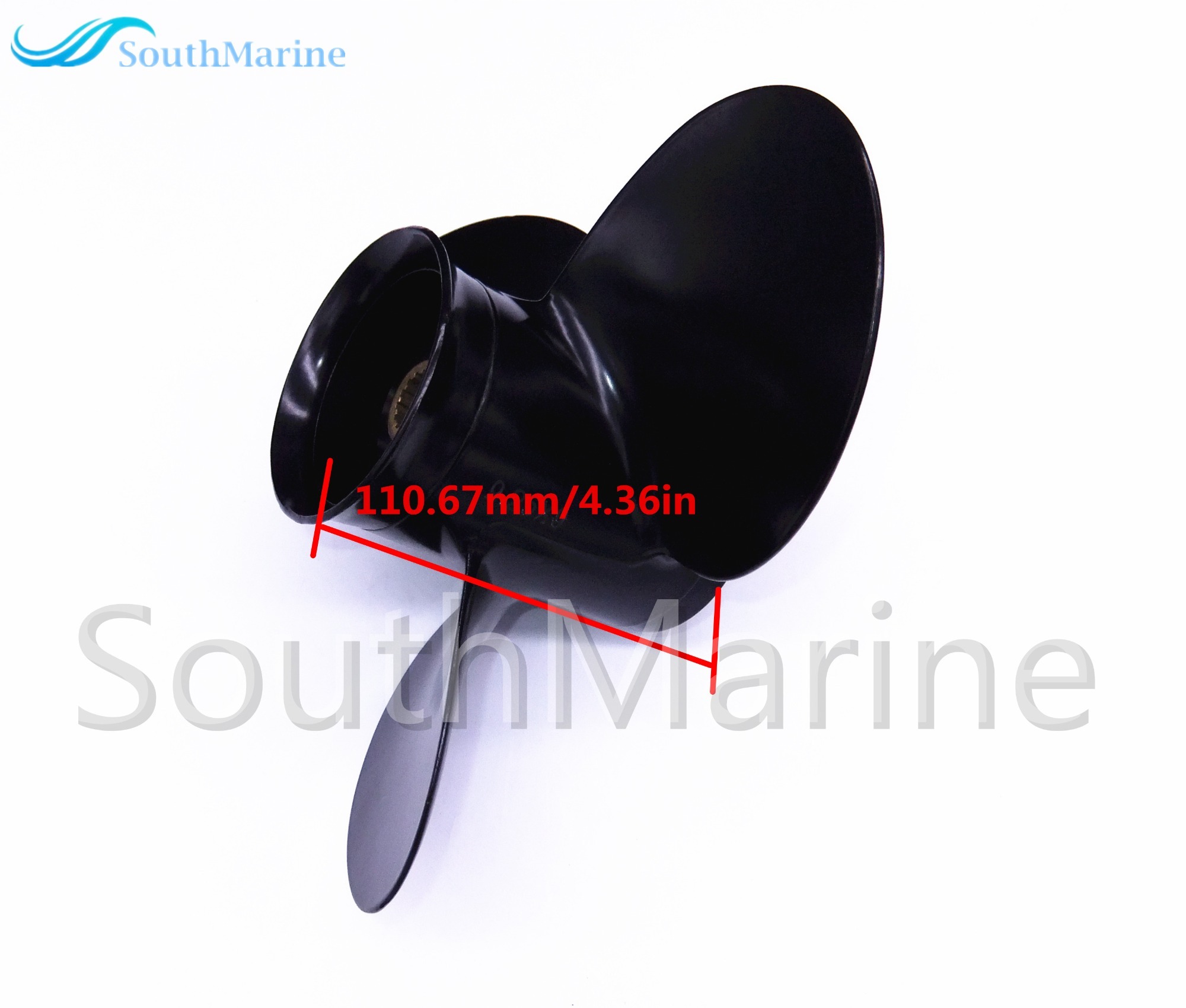 Outboard Engine 0766548 766548 Aluminum Alloy Prop Propeller 9.25x9 for Evinrude Johnson OMC BRP 15HP Boat Motor