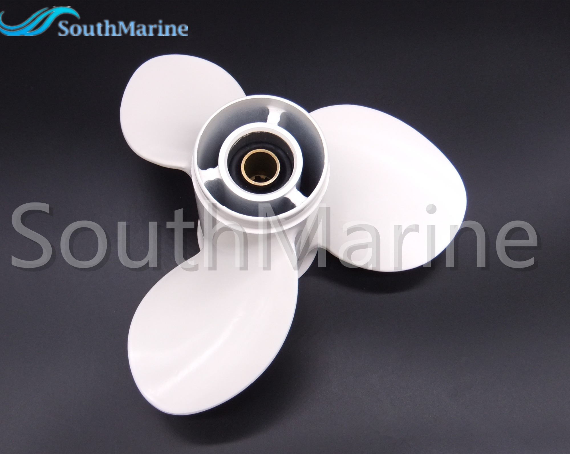 Boat Engine Aluminum Alloy Propeller 9 1/4x8-J for Yamaha 9.9HP 15HP Outboard Motor 9.25x8  63V-45947-00-00 683-45947-00-00
