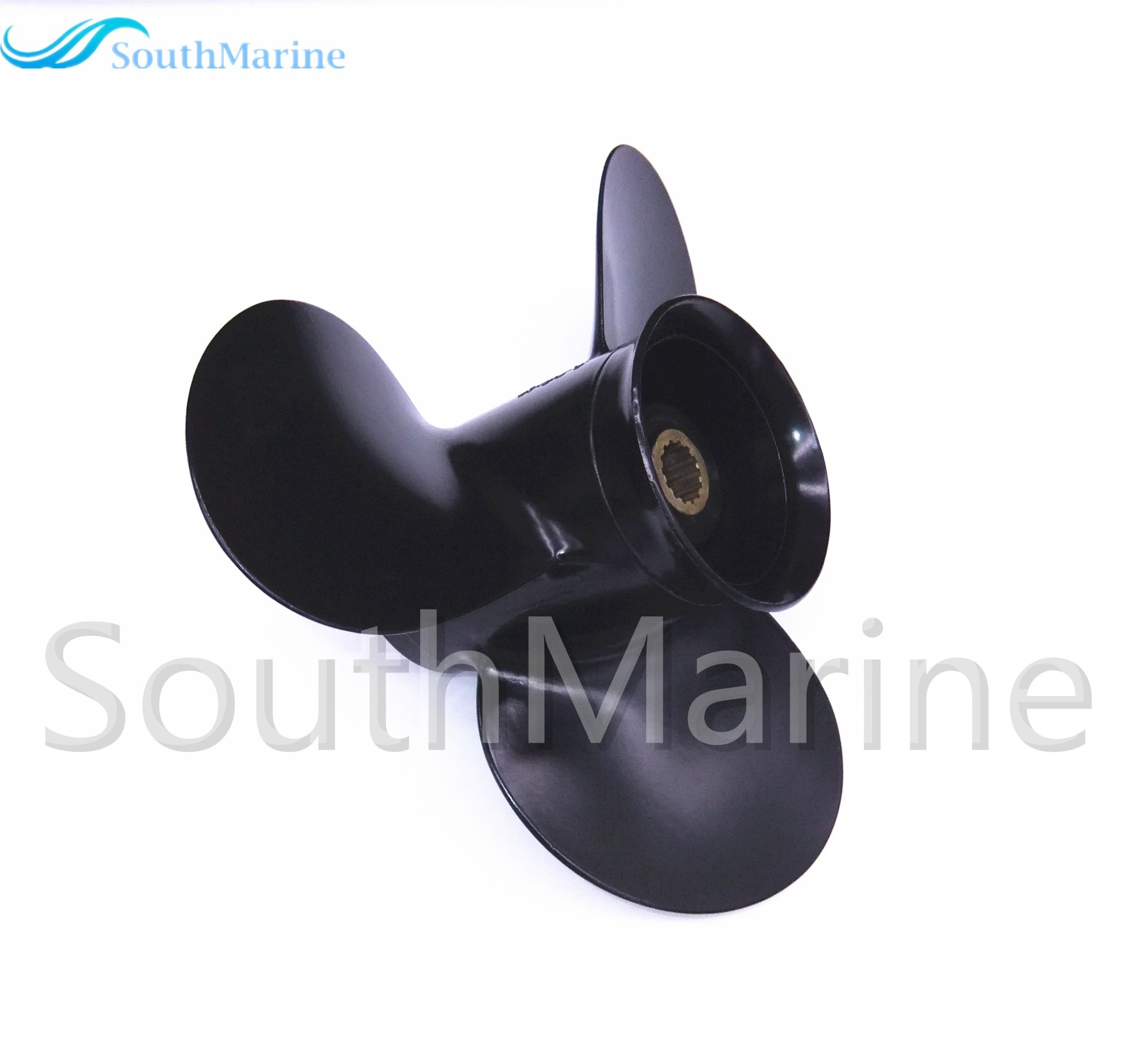 48-897750A11 9.25x9 P Outboard Engine Aluminum Alloy Propeller for Mercury 9.9-20HP Boat Motor 9 1/4x9