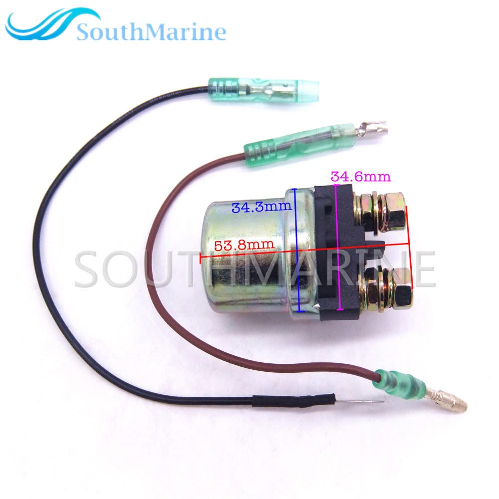 F15-07150300W Starter Relay Solenoid for Parsun F8 F9.8 F9.9 F15 F15A F20A F20 F25 F30 F40 Outboard Motors
