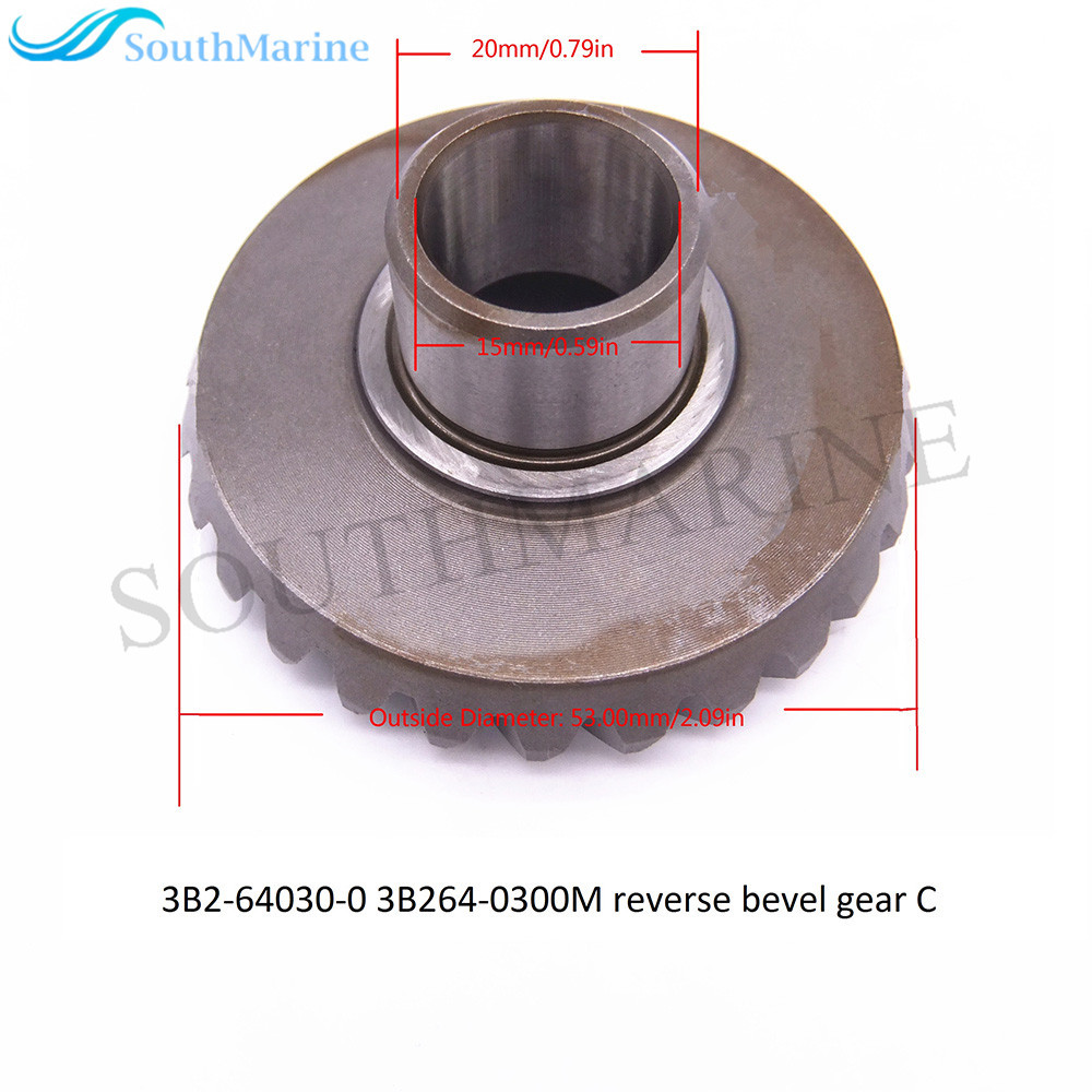 Boat Motor 43-8037391 Forward & 43-8037401 Pinion & 43-8037411 Reverse Gear for Mercury Mariner Outboard Engine 6HP 8HP 9.8HP 9.9HP
