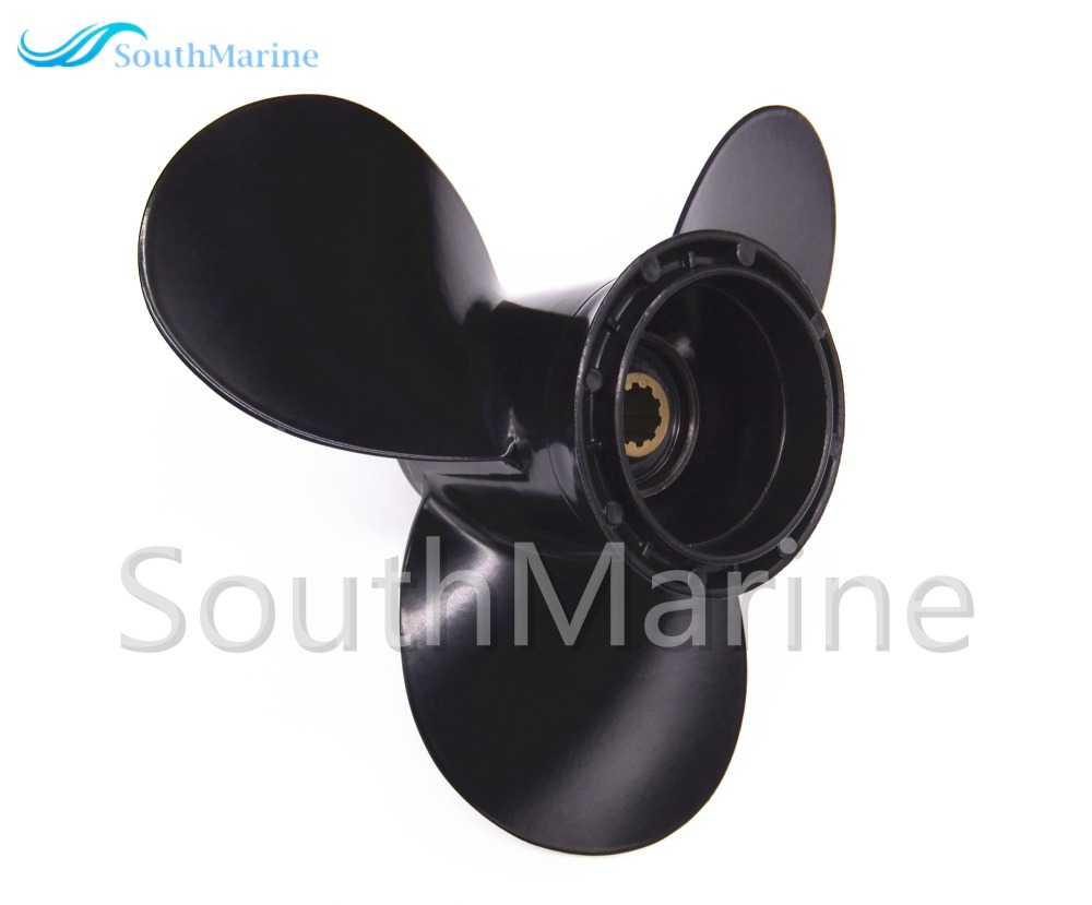 Boat Engine Aluminum Alloy Propeller 9 1/4x8 for Suzuki 9.9HP 15HP Outboard Motor 58100-91D00-019