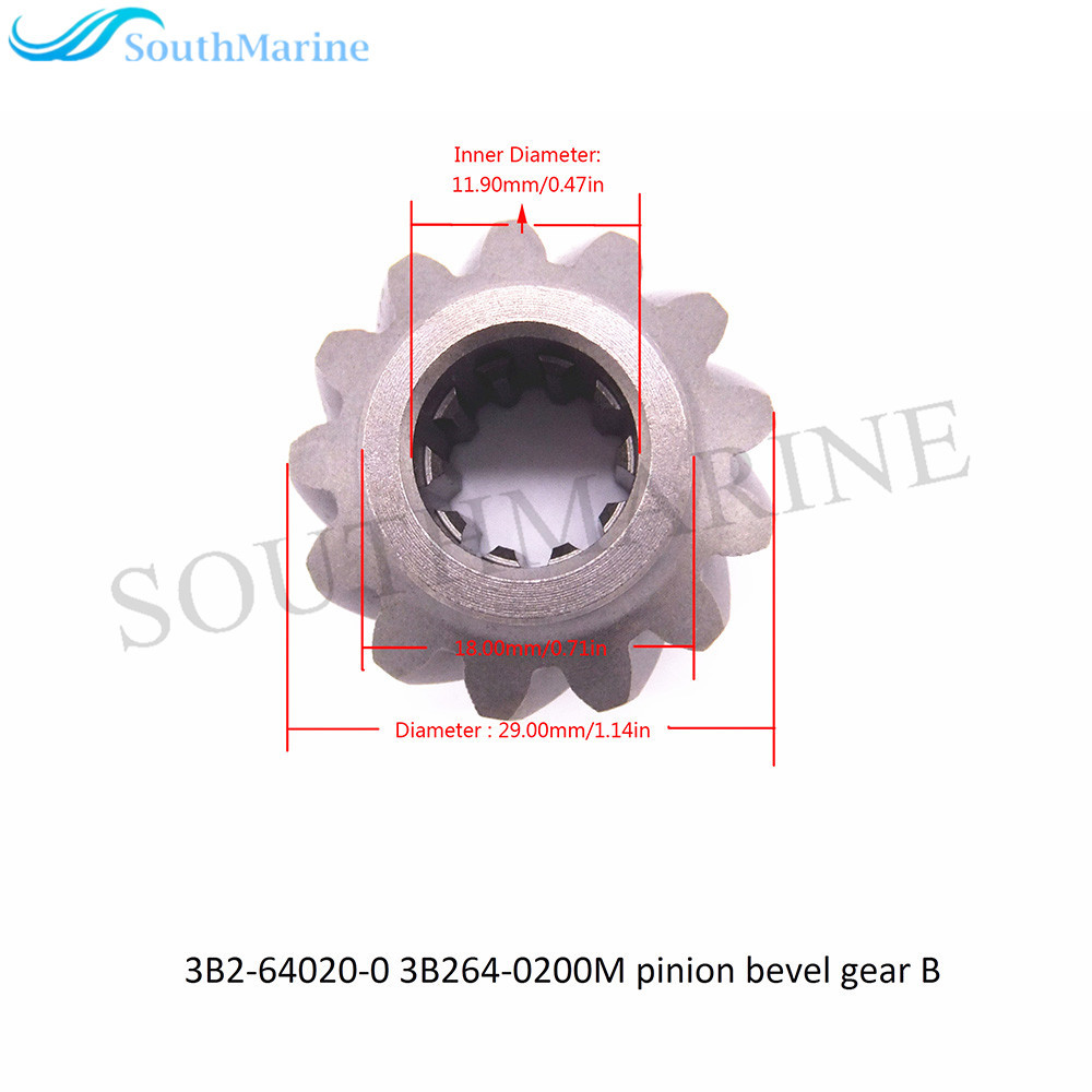 Boat Motor 5040511 & 5040512 & 5040513 Bevel Gear A&B&C for Evinrude Johnson OMC Outboard Engine 9.8HP